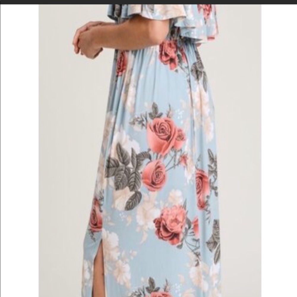Ladies Maxi Dress Floral